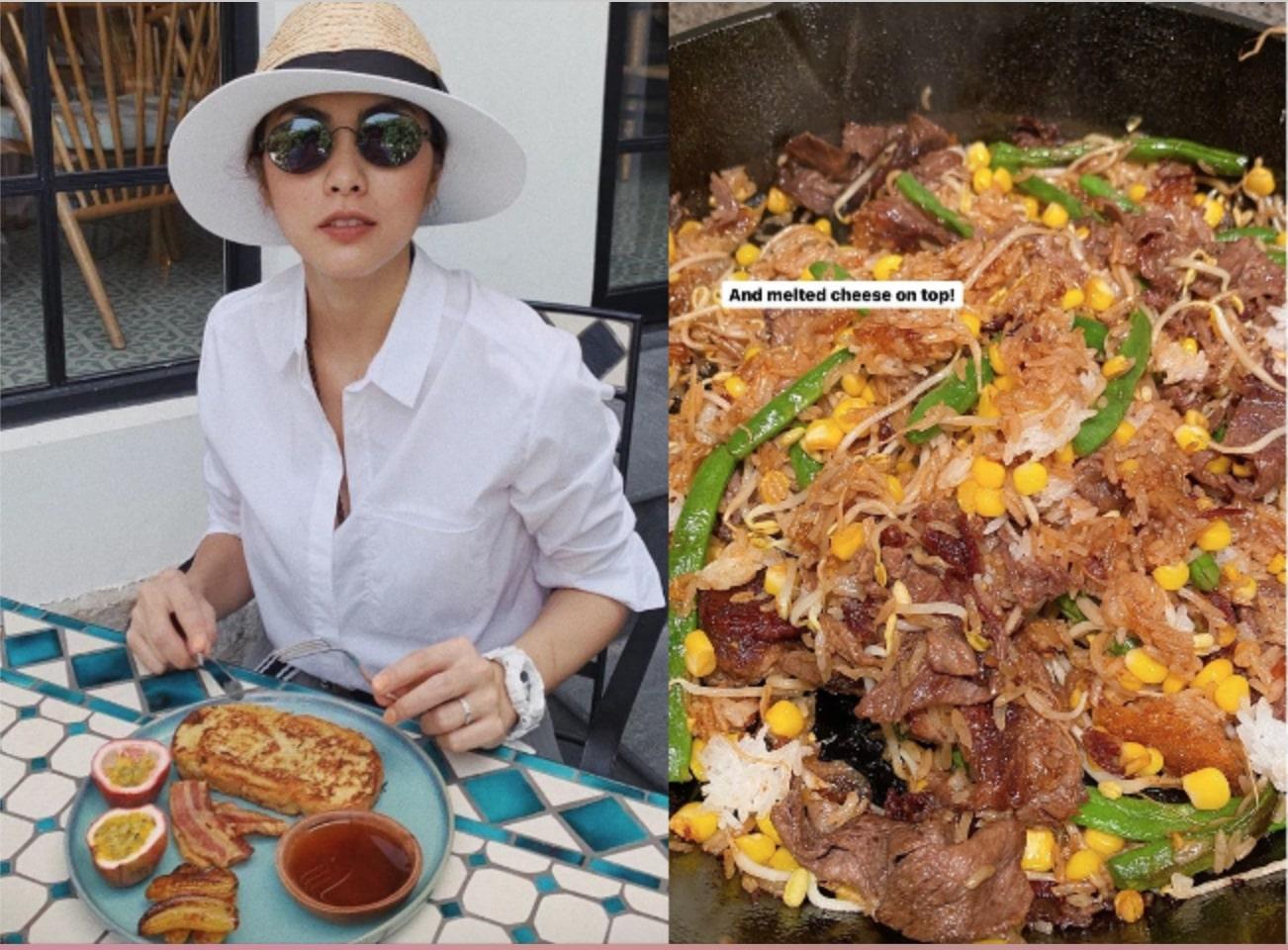 Hà Tăng nấu món cơm ưa thích của các con, Tóc Tiên ăn từ Việt Nam đến Hàn Quốc