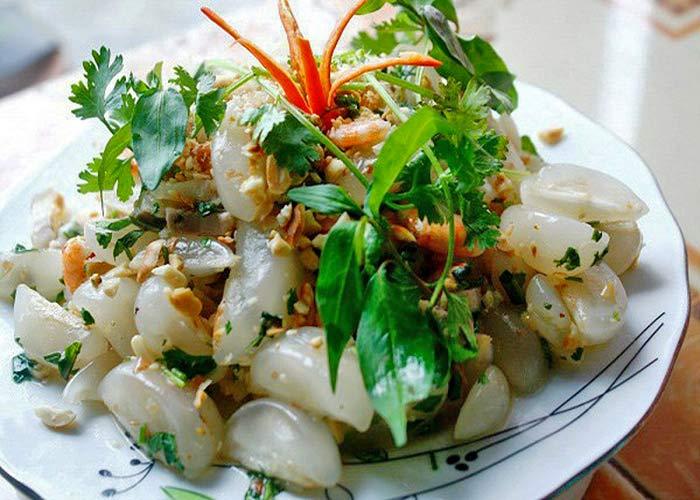 Nộm bòn bon, món đặc sản lạ nhưng nịnh miệng của Tiên Phước, Quảng Nam