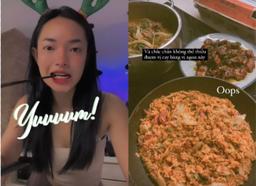 Châu Bùi tự nấu bữa tối thịnh soạn, Thanh Hằng ăn súp mì Tomyum “khổng lồ”