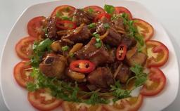 Cách làm sườn non kho gừng đậm đà, cho thực đơn mâm cơm mùa đông thêm phong phú