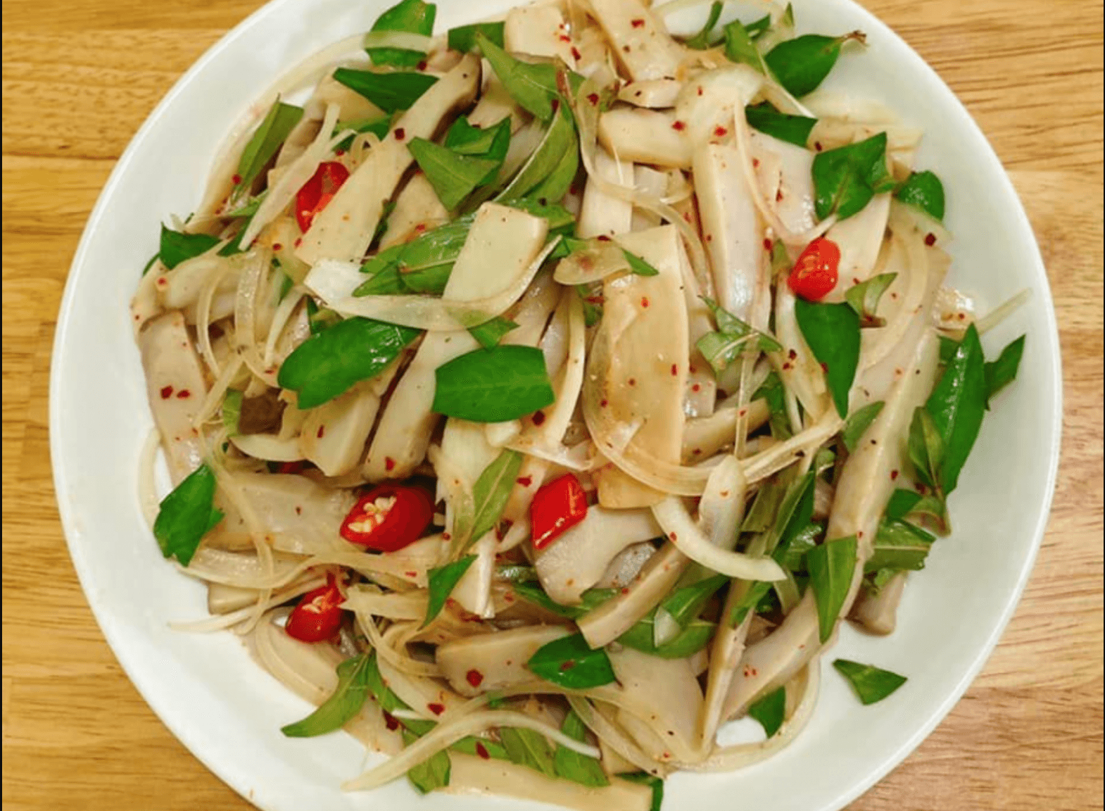 Cách làm nộm nấm đùi gà vừa đậm đà vừa thanh mát cho bữa cơm nhẹ bụng