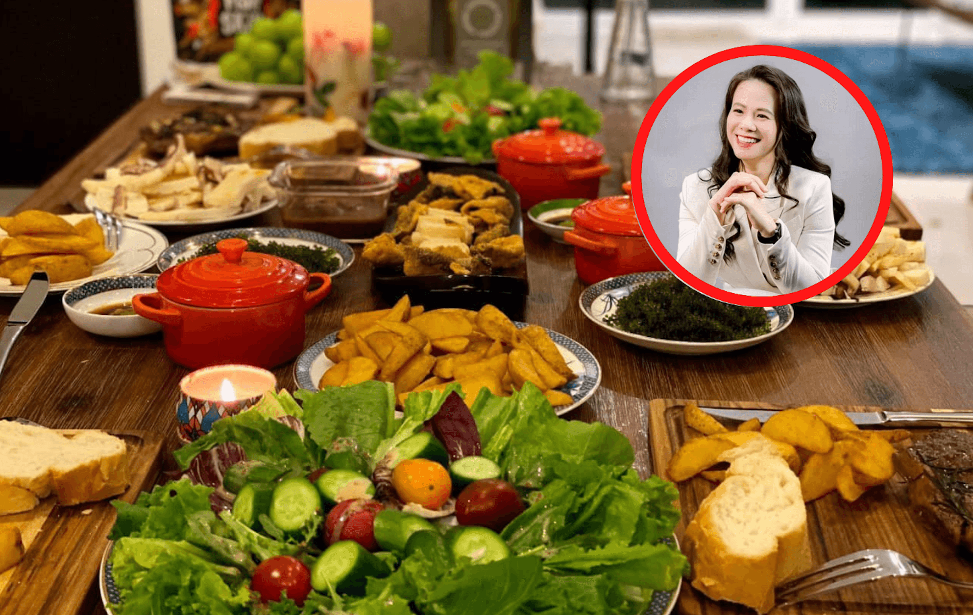 Học vợ Shark Bình cách nấu ăn ngon, trang trí nhà vừa đẹp vừa sang