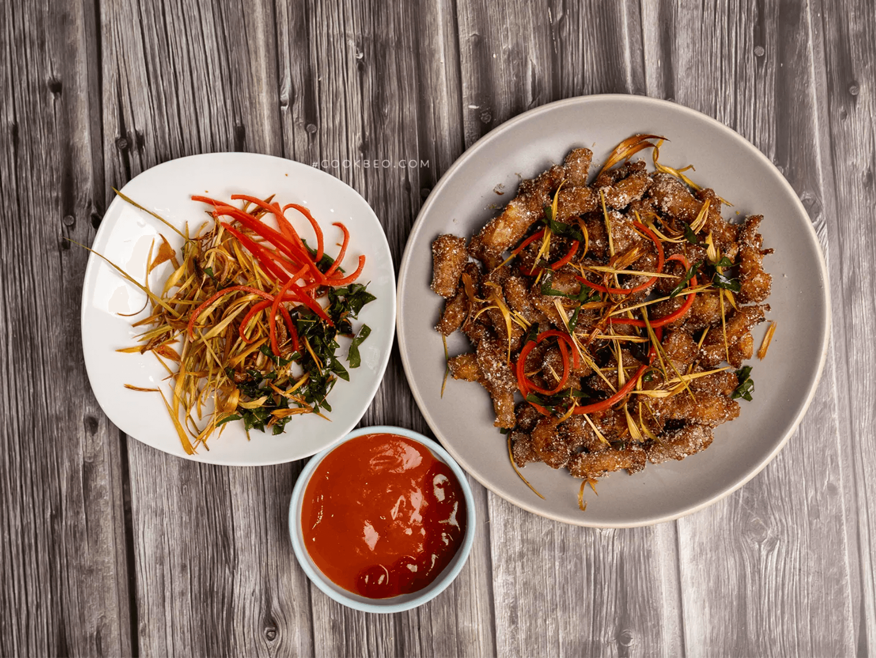 Cách làm sụn gà rang muối giòn tan mà không bị bột, bở