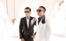 Sao Việt nô nức dự triển lãm đồ cưới: Wowy lịch lãm hút spotlight, Lynk Lee diện váy xuyên thấu