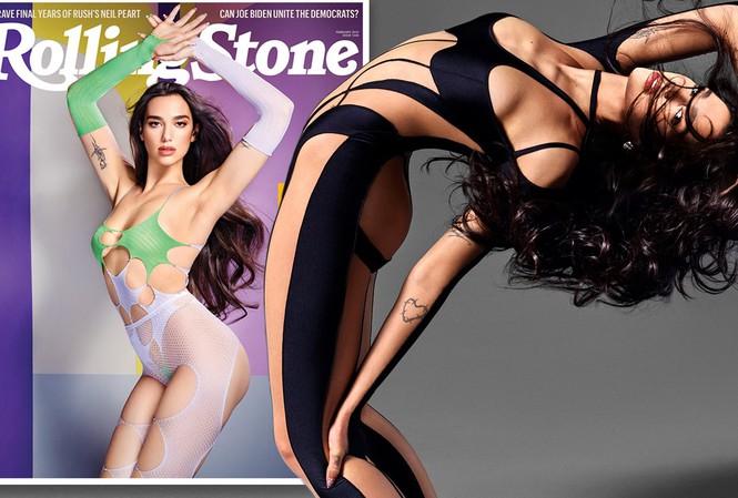 Dua Lipa hóa bướm đêm trên tạp chí Rolling Stone