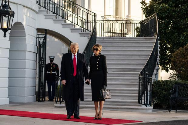 Khoảnh khắc thời trang cuối cùng của Melania Trump ở Nhà Trắng