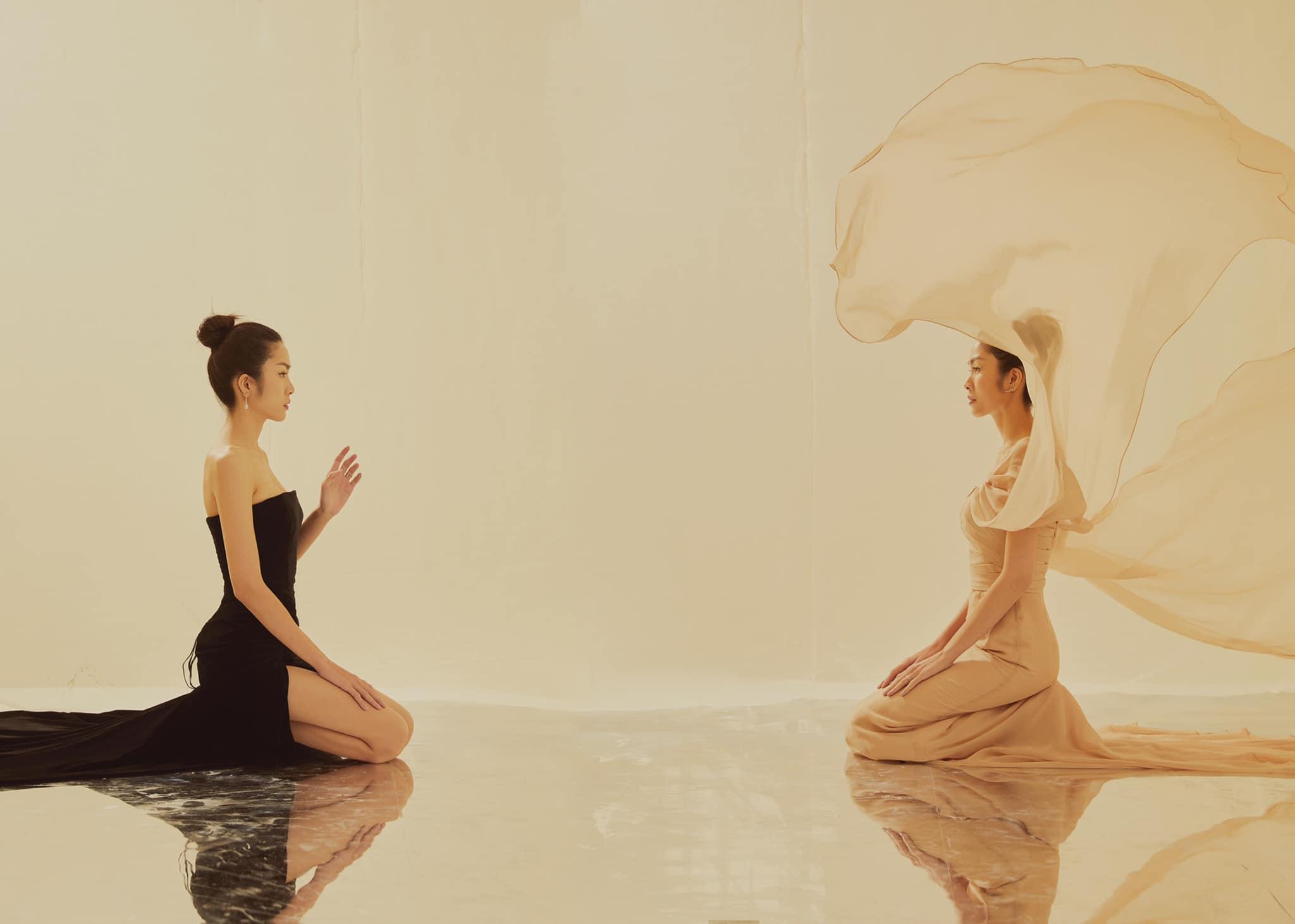 Tăng Thanh Hà chọn váy của NTK Việt trong bộ ảnh tái xuất