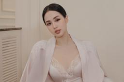 Học Tâm Tít chọn nội y tinh tế khi diện váy lụa