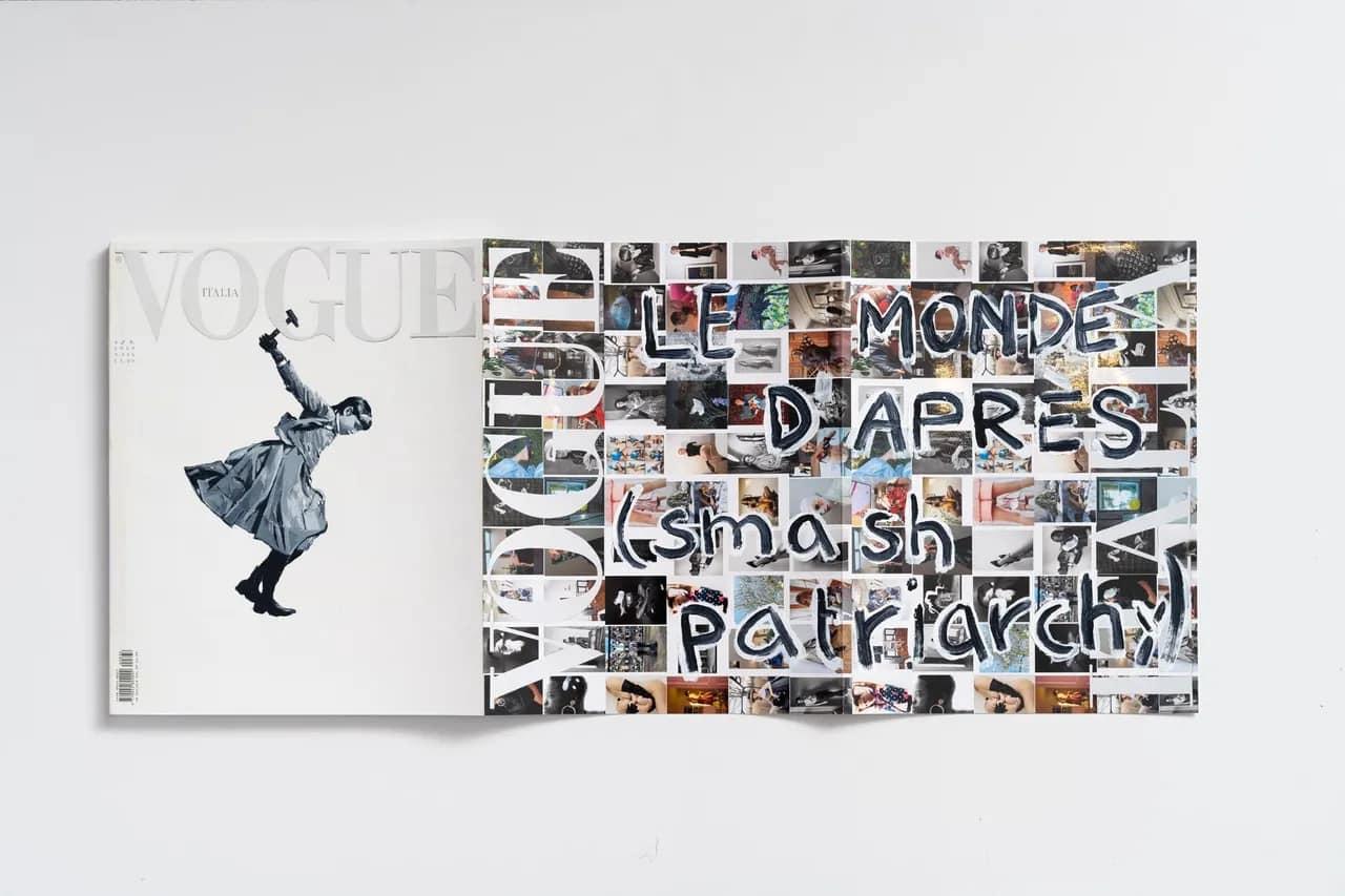 Số phận bất ngờ của ấn phẩm Vogue chỉ toàn màu trắng