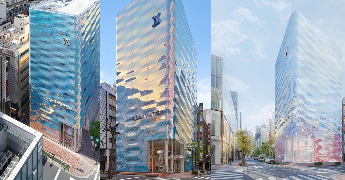 Tòa nhà Louis Vuitton ở Tokyo: Khi mềm mại bắt cặp với cá tính, thời thượng