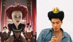 Nữ hoàng Đỏ trong Alice in Wonderland? Nhầm rồi, là Quang Đại đấy!