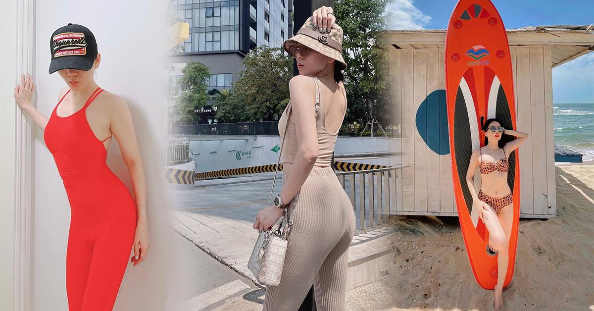 "Đau toàn thân" hay những dáng pose làm nên thương hiệu của Lệ Quyên