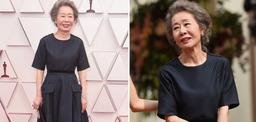 "Bà ngoại" Youn Yuh Jung từ chối nhiều món hàng hiệu trên thảm đỏ Oscar 93