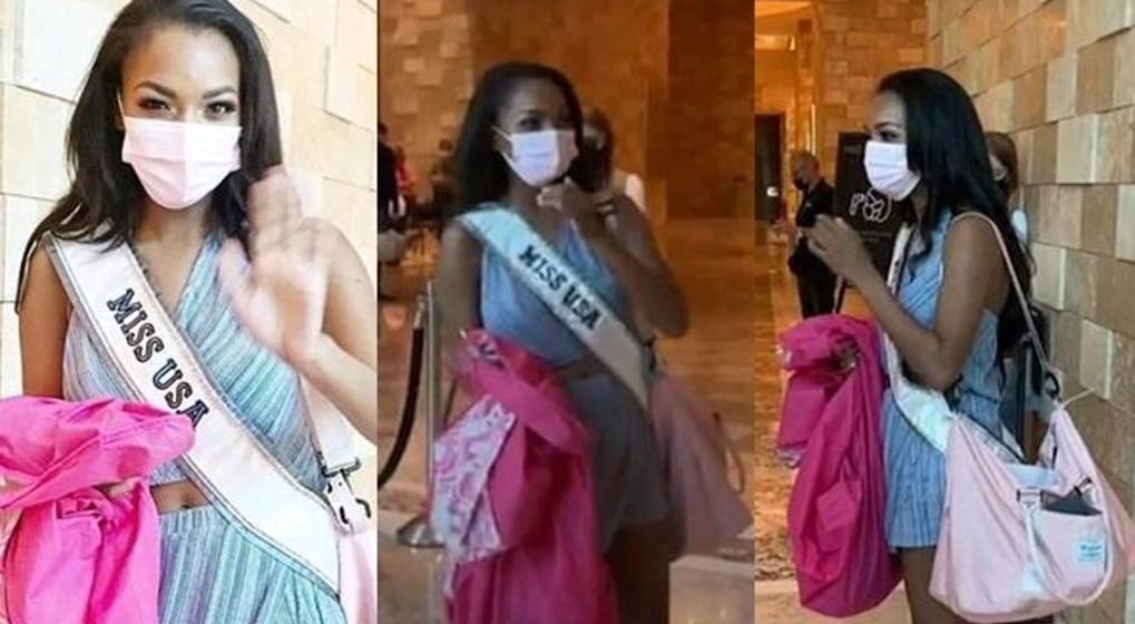 Đại diện chủ nhà - HHHV Mỹ lên đồ lép vế hoàn toàn so với Khánh Vân