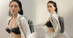 Kỳ Duyên lăng xê mốt mới: Bra "biết bay"
