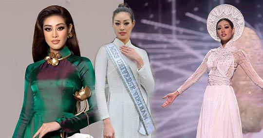 3 lần Khánh Vân làm nức lòng giới mộ điệu khi đem áo dài tỏa sáng ở đất Mỹ