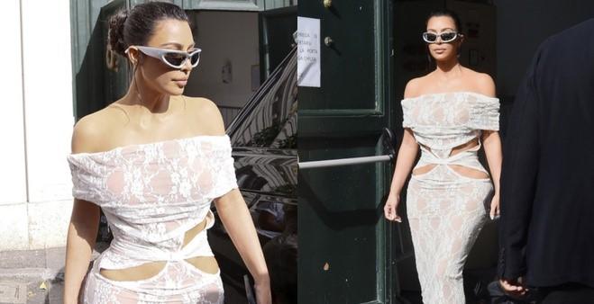 Kim Kardashian bị chỉ trích khi ăn mặc gợi cảm thăm tòa thánh Vatican