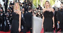 Có ai ngờ váy Yves Saint Laurent cũng rụng lông tứ tung như đồ "pha ke"?