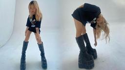 Chi Pu, Tóc Tiên, Ngọc Trinh, TLinh tích cực lăng xê mốt boots cục gạch