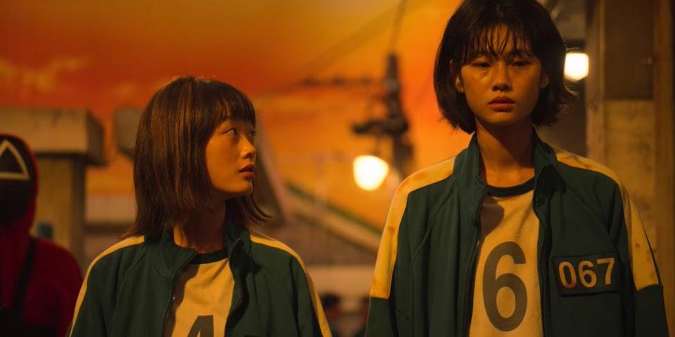 So kè gu thời trang của hai bóng hồng trong series Netflix Squid Game