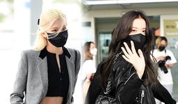 Bóc giá trang phục sân bay đi dự tuần lễ thời trang Paris của Rosé và Jisoo