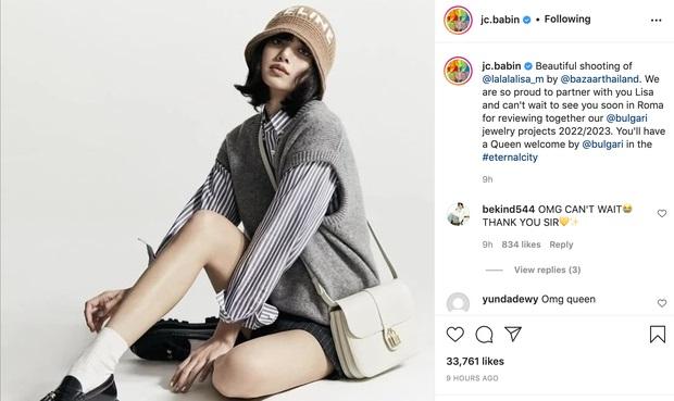 CEO BVLGARI đã ngay lập tức lên tiếng trấn an khi Lisa không được tham gia sự kiện của hãng