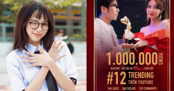 Không ai như Phí Phương Anh, khoe "thành tích" dislike khủng sau 24h ra MV