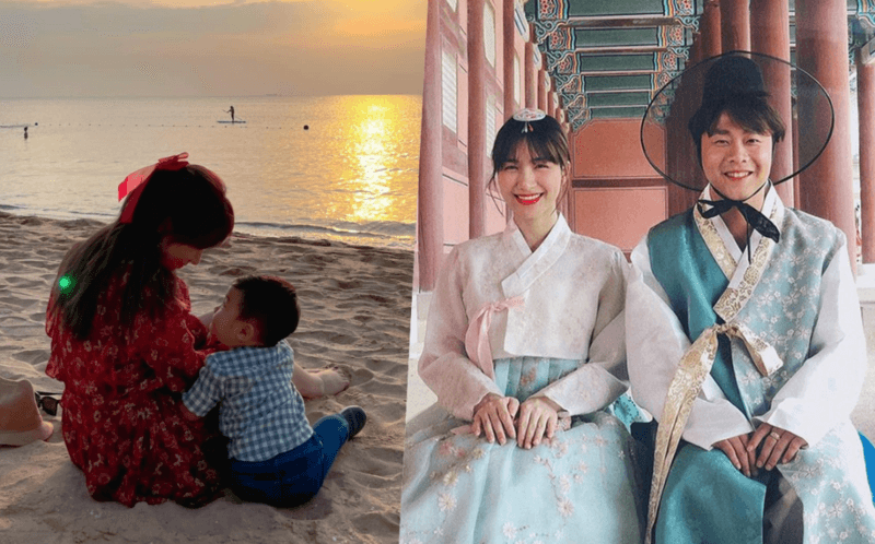 Bạn trai doanh nhân lần đầu công khai ảnh Hòa Minzy bên con trai đầu lòng