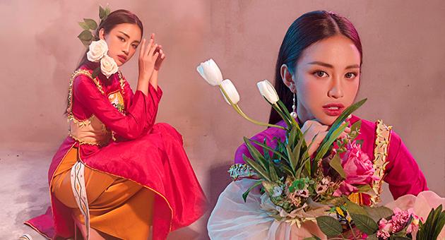 Minh Tú bị chê trách, tình cũ tin đồn của bạn trai cô lại e thẹn với áo dài