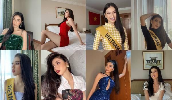 Thời trang cách ly của Á hậu Ngọc Thảo