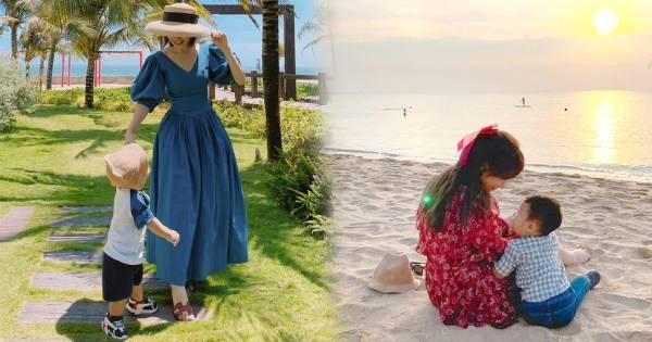 Mới 2 tuổi, con trai Hòa Minzy đã có chính kiến khi được hỏi yêu mẹ hay bố