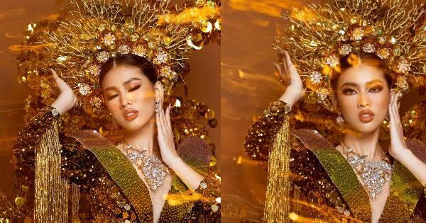 Ngọc Thảo lọt Top 3 Trang phục dân tộc do BGK bình chọn