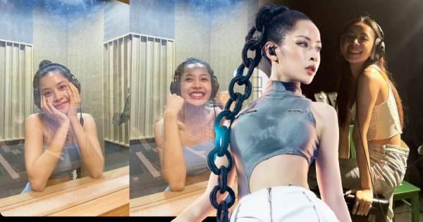 Chi Pu "nhá hàng" ảnh trong phòng thu, làm rộ tin đồn tái xuất làng nhạc sau nghi án hẹn hò trai Tây