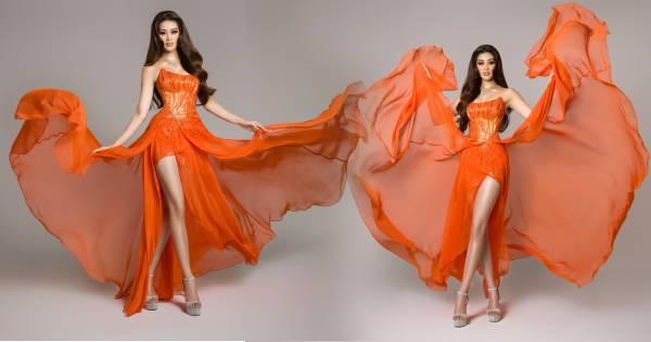 Chiếc váy dạ hội của Khánh Vân có sai sót nên không lọt top 15?