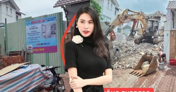 Dân mạng tung bằng chứng Thủy Tiên đập đi xây lại căn biệt thự 80 tỷ