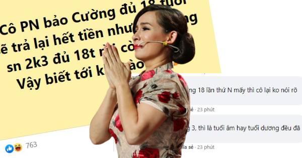 Hồ Văn Cường đã 18 tuổi từ 3 tháng trước, Phi Nhung vẫn chưa đưa tiền