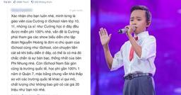 Nhà trường lên tiếng trước thông tin Hồ Văn Cường được miễn phí tiền học