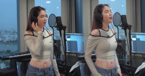 Vừa thông báo làm ca sĩ, Ngọc Trinh đã gấp rút tập luyện vũ đạo