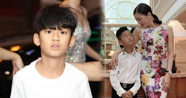 Giữa ồn ào, con trai Lệ Quyên lập tức có hành động bảo vệ mẹ