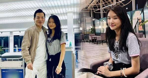 Trần Bảo Sơn đưa con gái lớn về Mỹ, khoe ảnh hai con đã gặp nhau