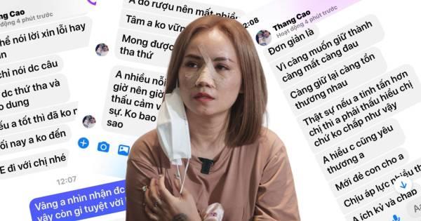 Hoàng Yến công khai tin nhắn chồng cũ, thừa nhận tất cả vì quá yêu