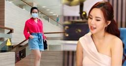 Vy Oanh gây chú ý khi xuất hiện 1 tháng sau thông báo sinh nở