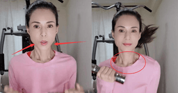 Lý Nhược Đồng lộ thân hình gầy guộc, thiếu sức sống ở tuổi 55