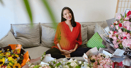 Trương Tử Lâm khoe sắc vóc mẹ bầu tươi tắn nhân sinh nhật tuổi 37