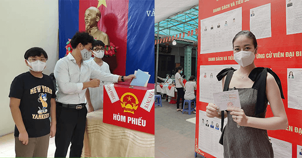 Hôm qua sao làm gì (23/5): Xuân Bắc, Tiểu Vy cùng loạt sao nô nức đi bầu cử
