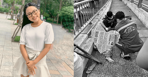 Chạy bộ buổi sáng, Phương Mỹ Chi vô tình cứu sống một phụ nữ vô gia cư