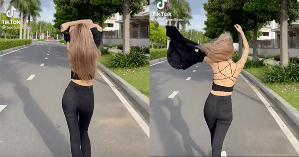 Thiều Bảo Trâm bất ngờ cởi phăng áo giữa đường khiến dân mạng tròn mắt