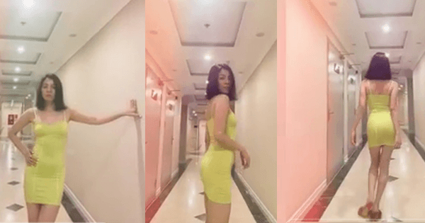 Yêu bạn trai người mẫu, Lệ Quyên tự thách thức bản thân với váy body siêu khó mặc