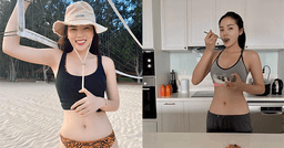 Không còn là "cô bé đô con", Kỳ Duyên tự tin khoe eo thắt, bụng phẳng lỳ