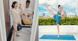 Hôm qua sao làm gì (29/7): Bảo Thanh xức nước hoa đi chợ, Hà Hồ bế con tập yoga